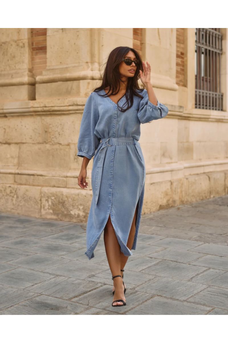 Freebird Dass Dress Blue