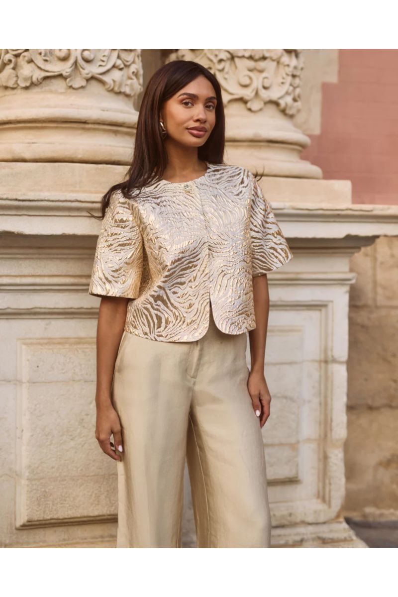 Freebird Lolani Pants Wide Gold