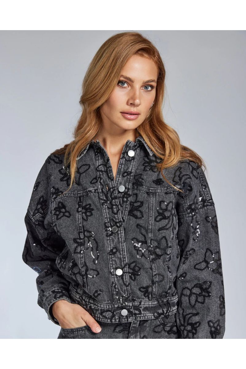 Freebird Louk Jas Zwart