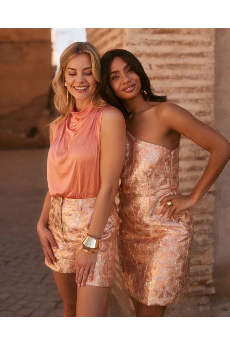 Freebird Teske SI Blouse Oranje