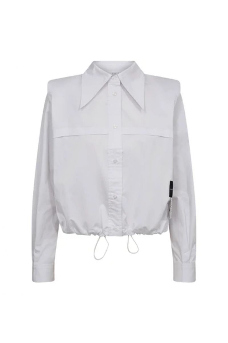 Haute L’Amitié Poplin Rolou Shirt White