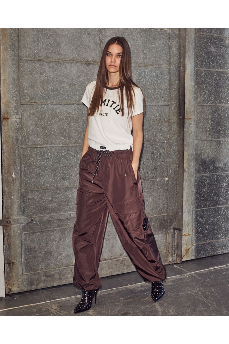 Haute L'amitié Cargo Pull On Tall Trouser Mocca