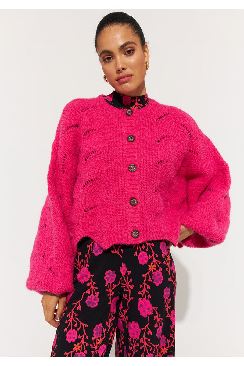 Harper&Yve Rika Vest Magenta
