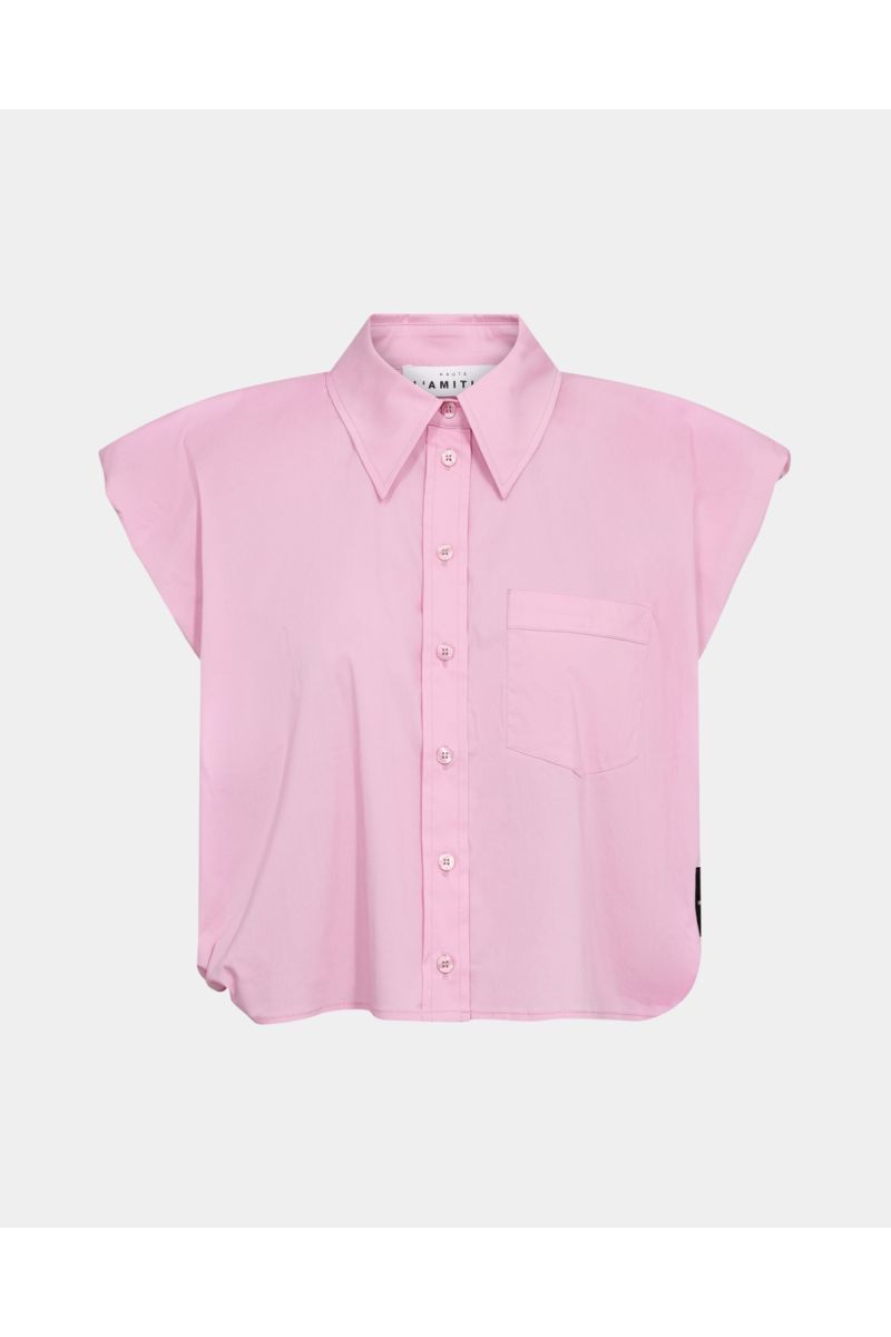 Haute L'Amitié Dinnie NS Poplin Shirt Bubblegum