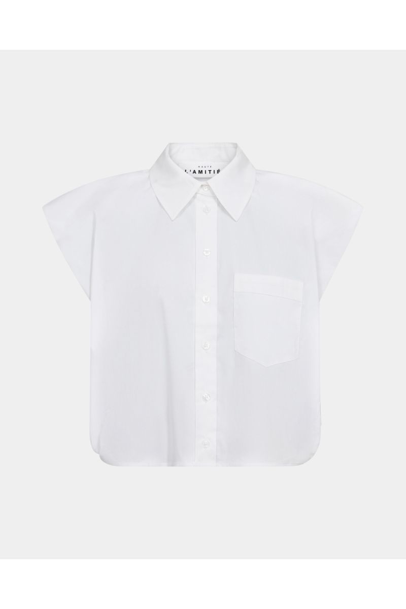 Haute L'Amitié Dinnie NS Poplin Shirt White