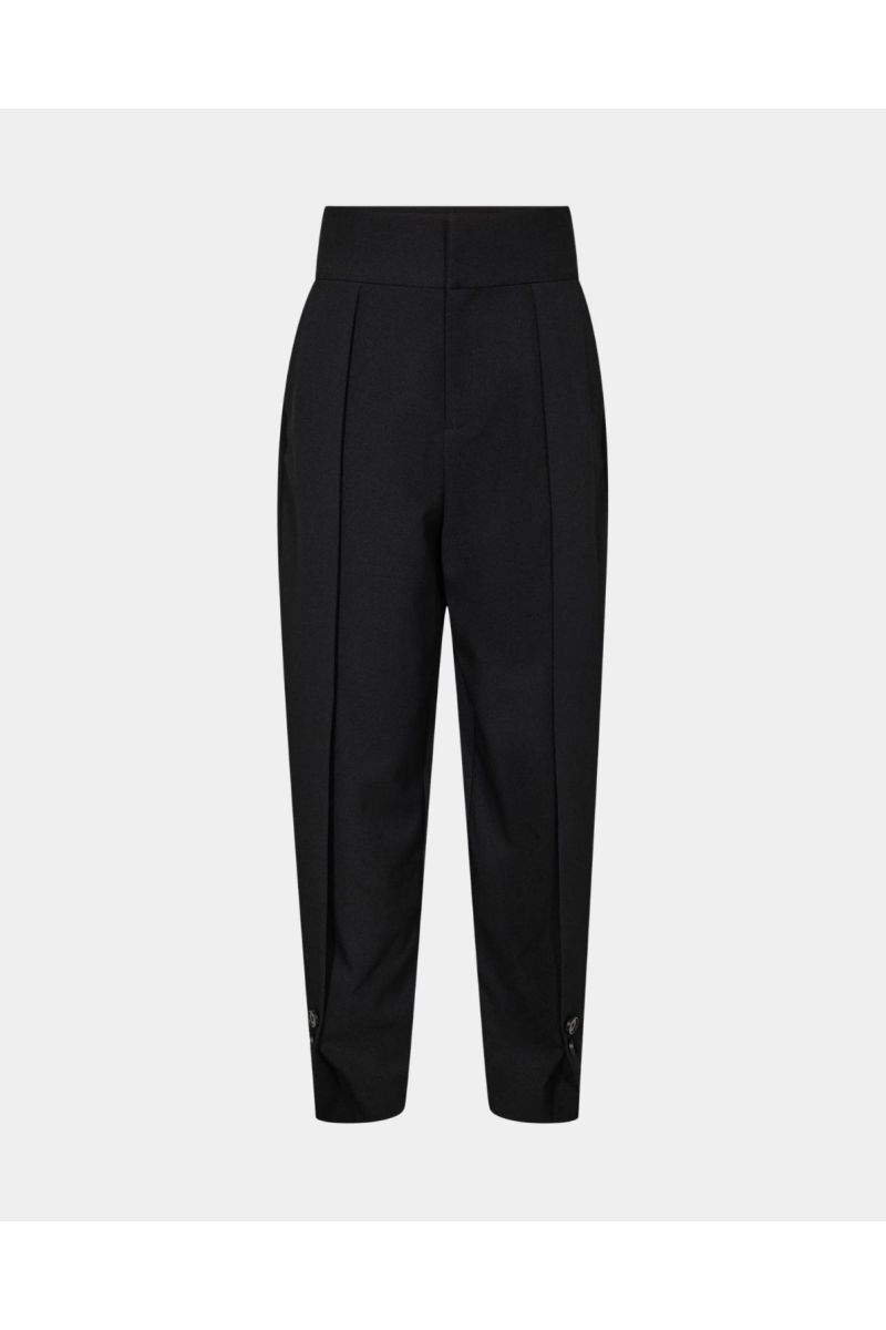 Haute L'Amitié Zeppe Pleat Pant Black