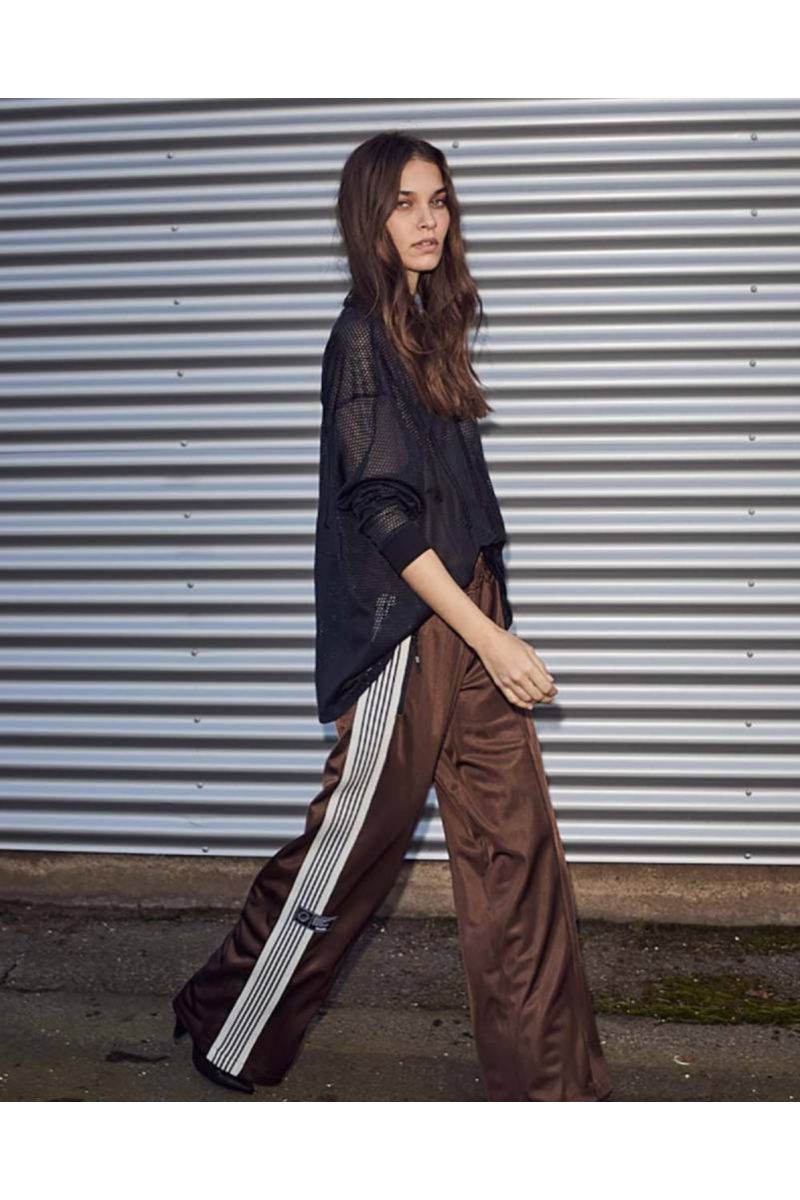 Haute L'amitie Baggy Track Tall Pants Mocca