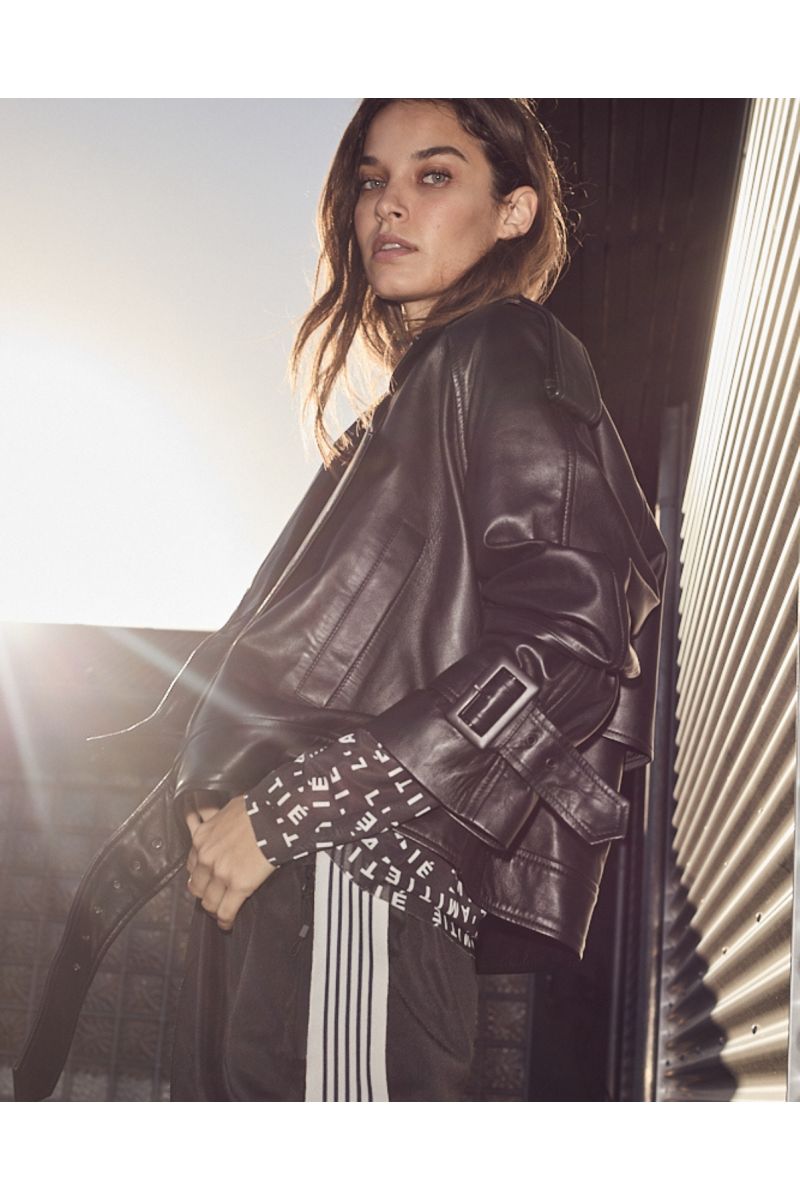 Haute L’Amitié Baggy Track Tall Pants Dark Grey
