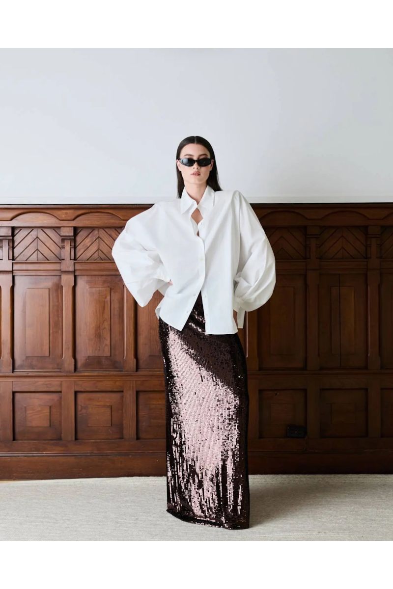 IBEN Muse Poplin Shirt Optical White