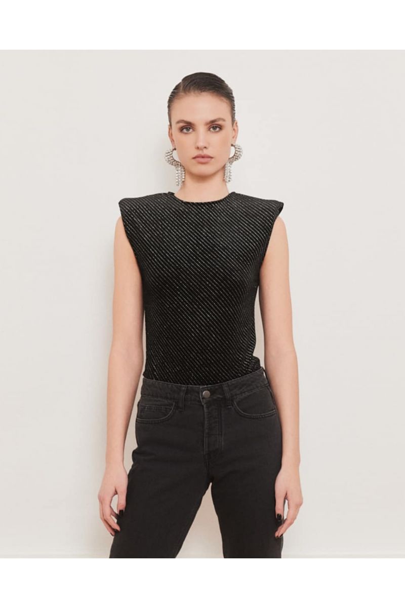 IBEN Midnight Body  Zwart