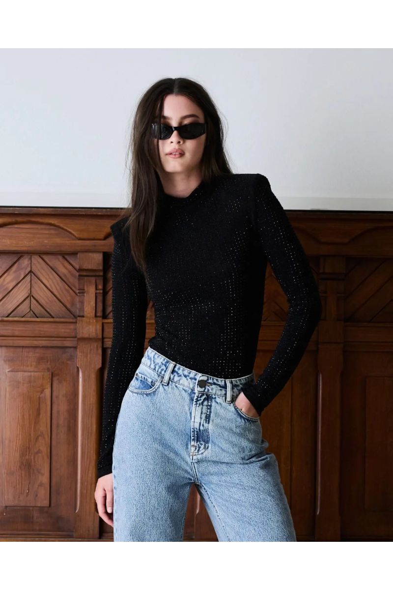 IBN Luxe Sequin Body Black