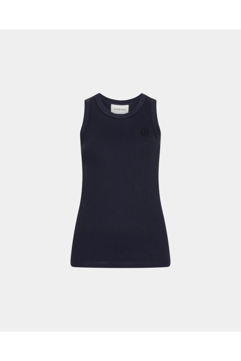 Love Stories Bella Classic Tank Top Dark Blue