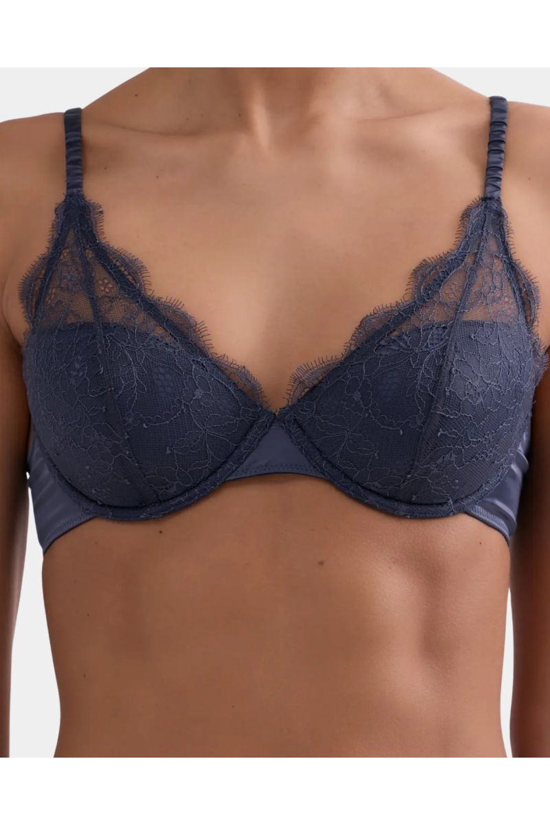 Love Stories Gwyneth Padded Wired Bra Dark Blue