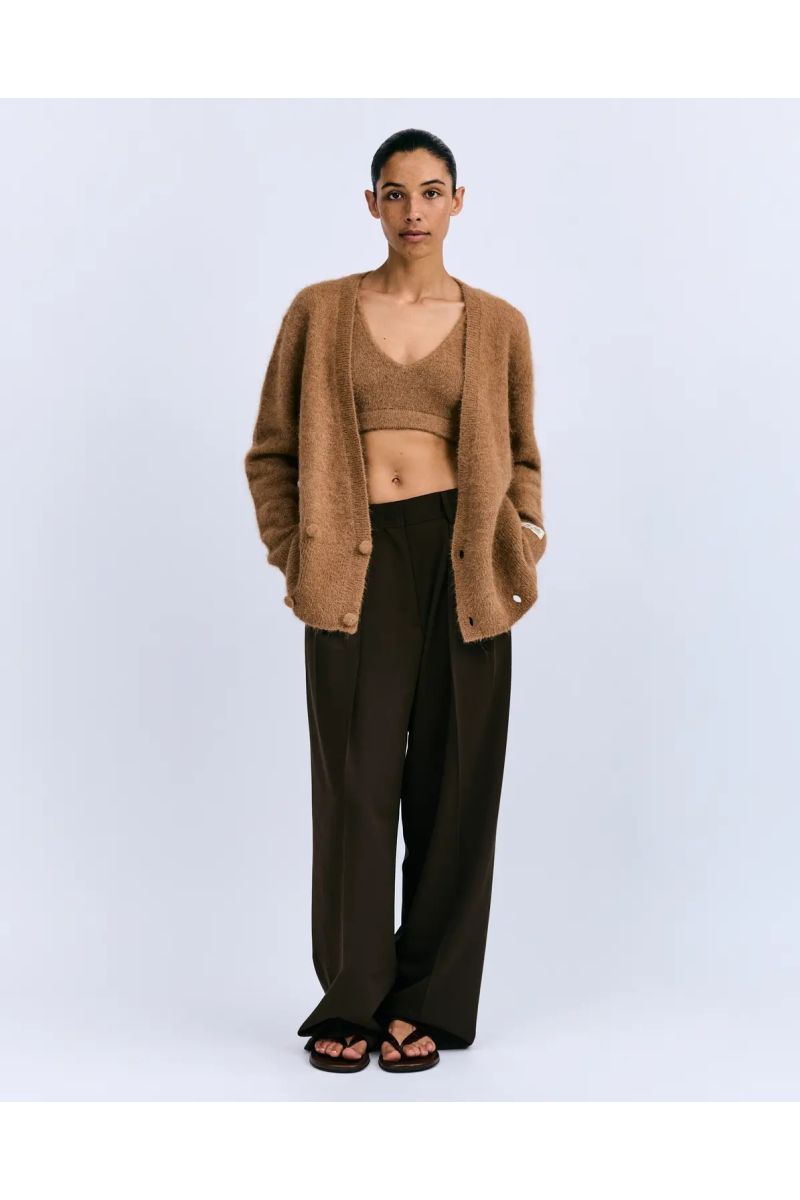 Love Stories Josey Soft Comfy Bralette Brown
