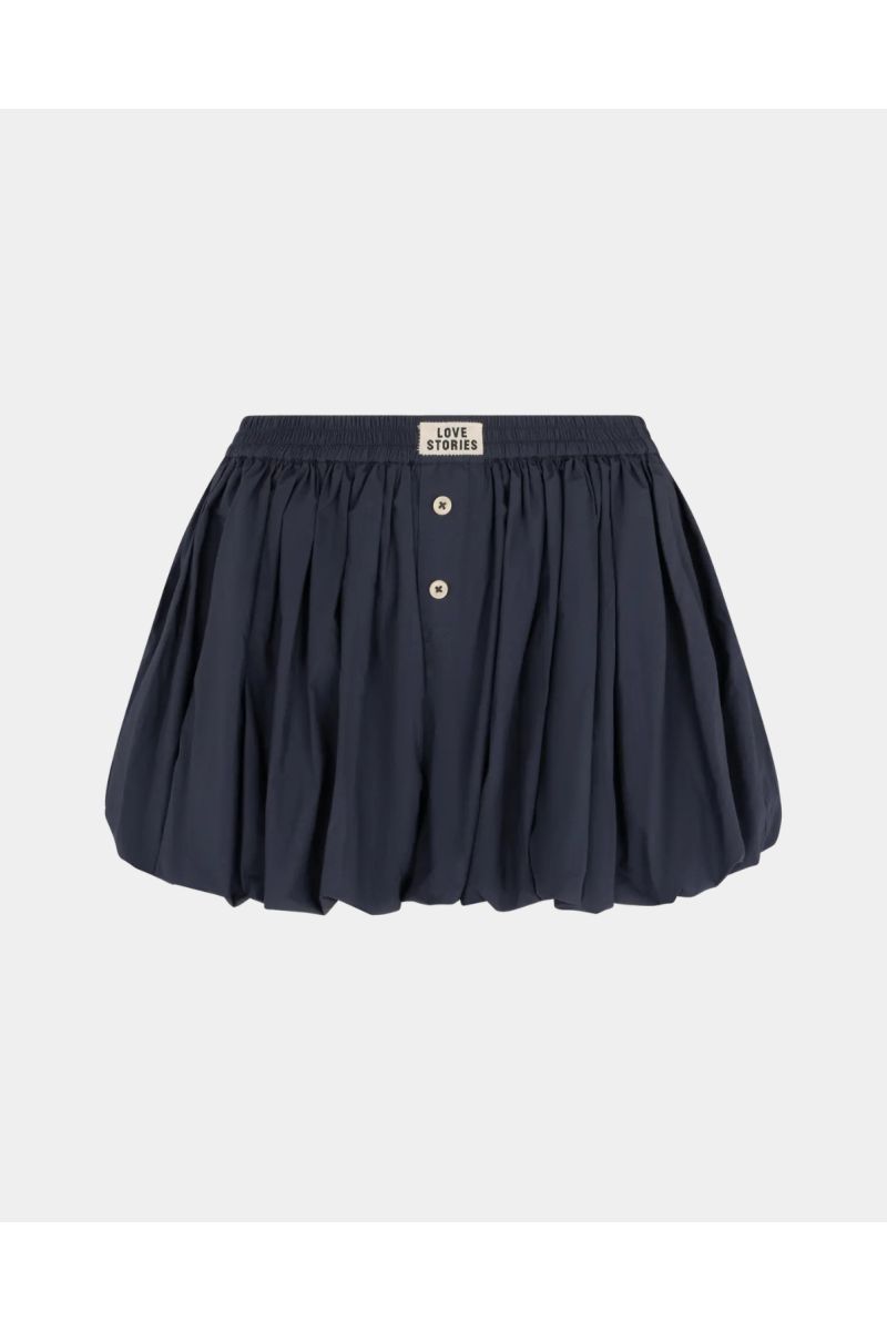 Love Stories Kitty Balloon Skirt Dark Blue
