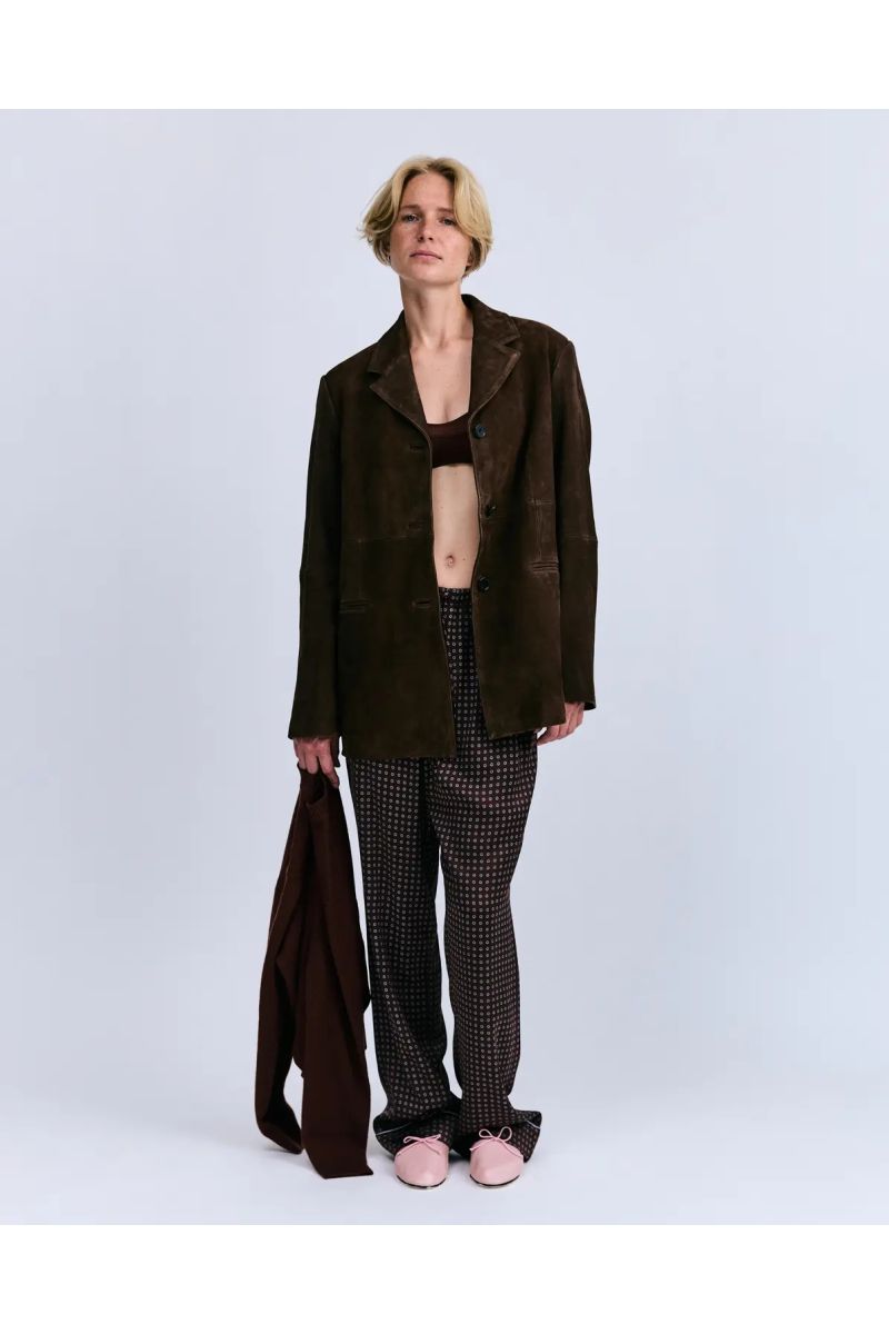 Love Stories Reese Comfy Pyjama Pants Dark Brown