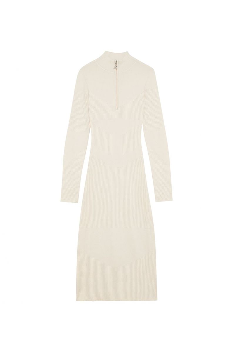 Patrizia Pepe Long White dress 2A2848 
