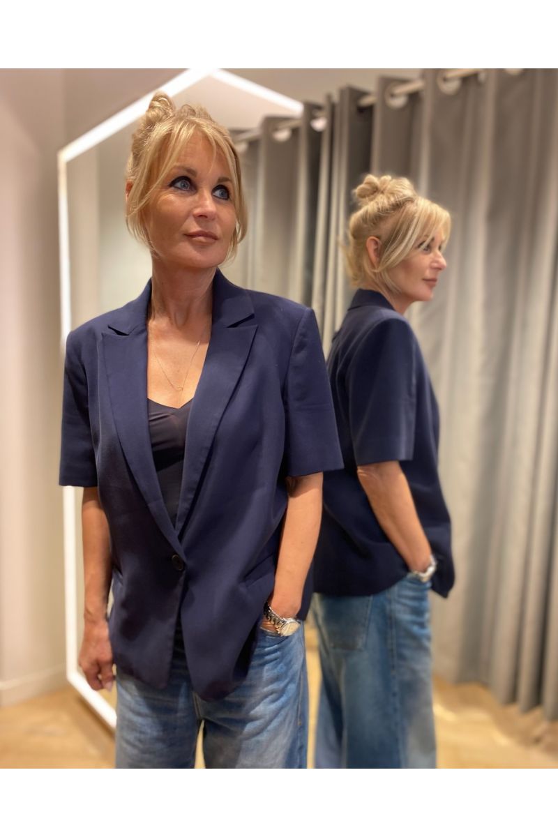 Patrizia Pepe Blazer 2S1525 A573 Navy 