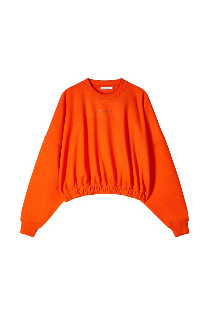Patrizia Pepe sweatshirt oranje 8M1794 J391
