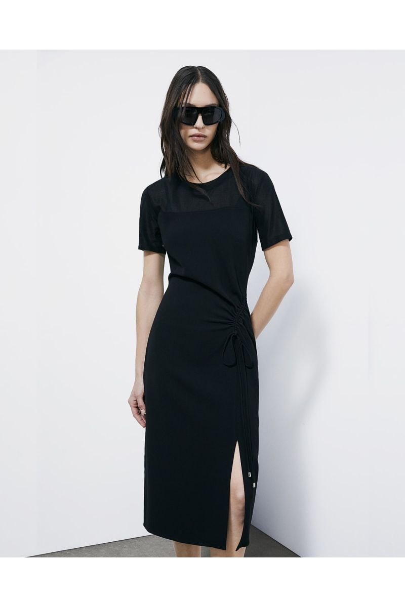 Patrizia Pepe Jurk Zwart 8A1596 A701