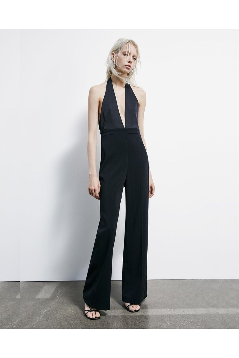 Patrizia Pepe long jumpsuit zwart 8T0052/A6F5 