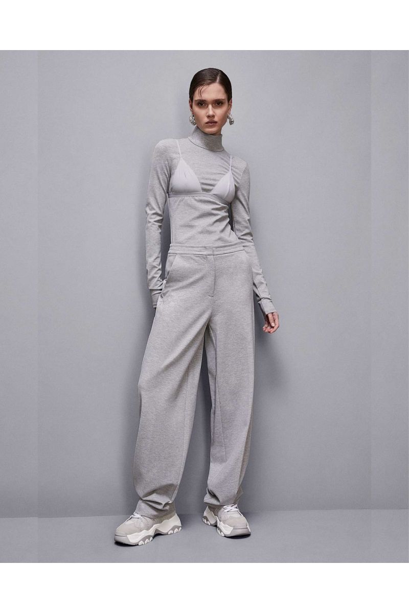 Patrizia Pepe Pinces trouser 8P0674 A025-Grigio M