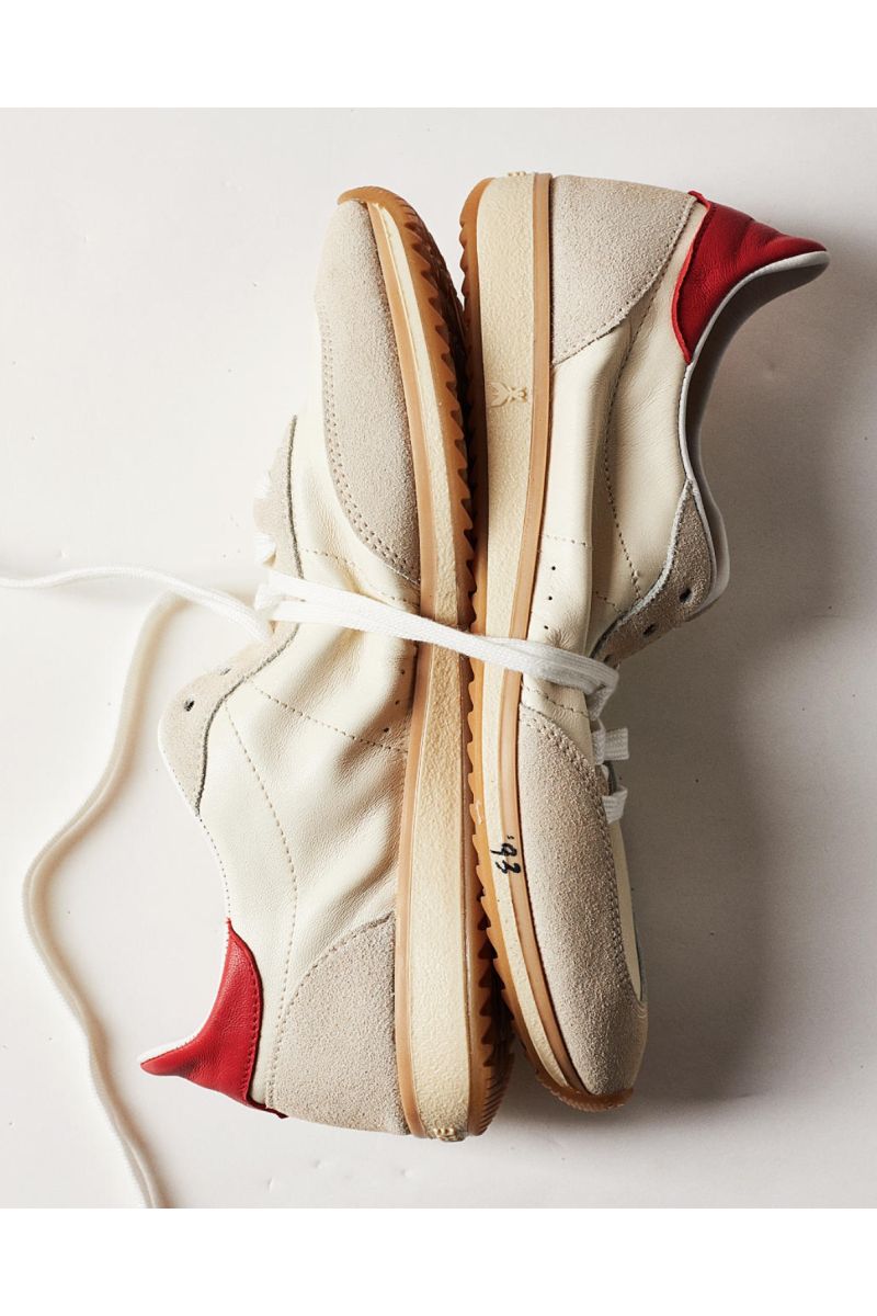 Patrizia Pepe Sneakers Whooly White Red