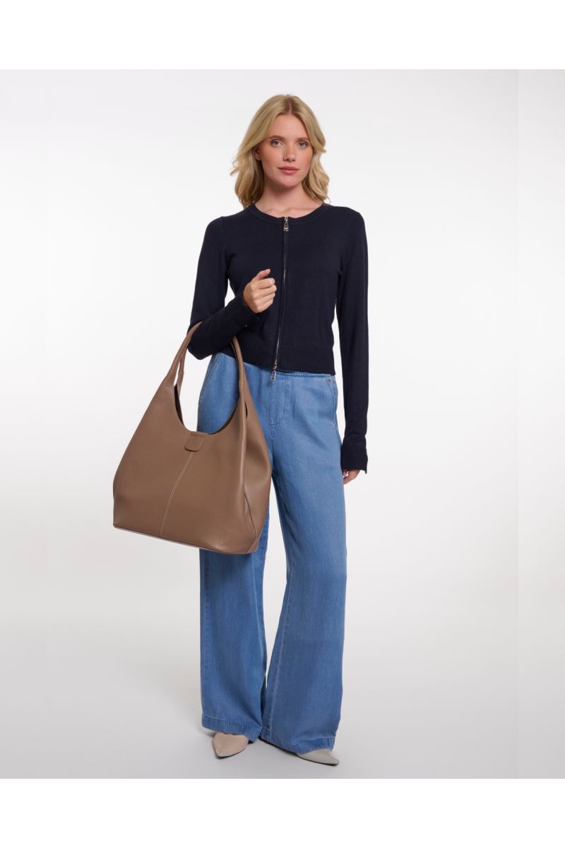 Rino&Pelle Bavo Shoulder Bag Slate Bark-O.S