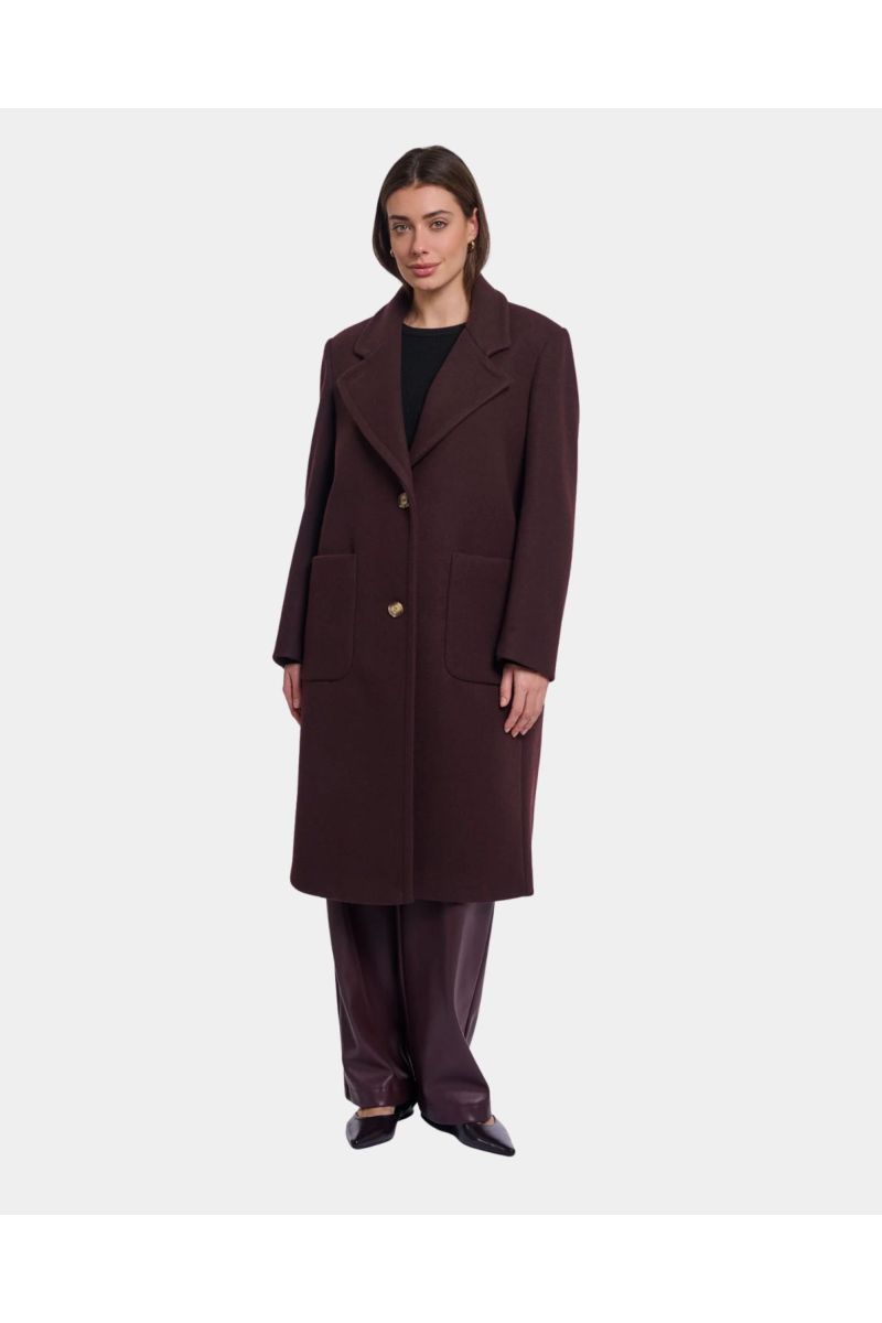Rino&Pelle Cecile Coat Chocolate Bean 