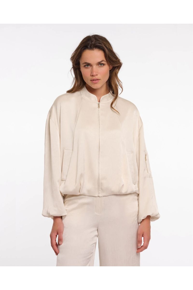 Rino&Pelle Flore Bomber Jacket Birch