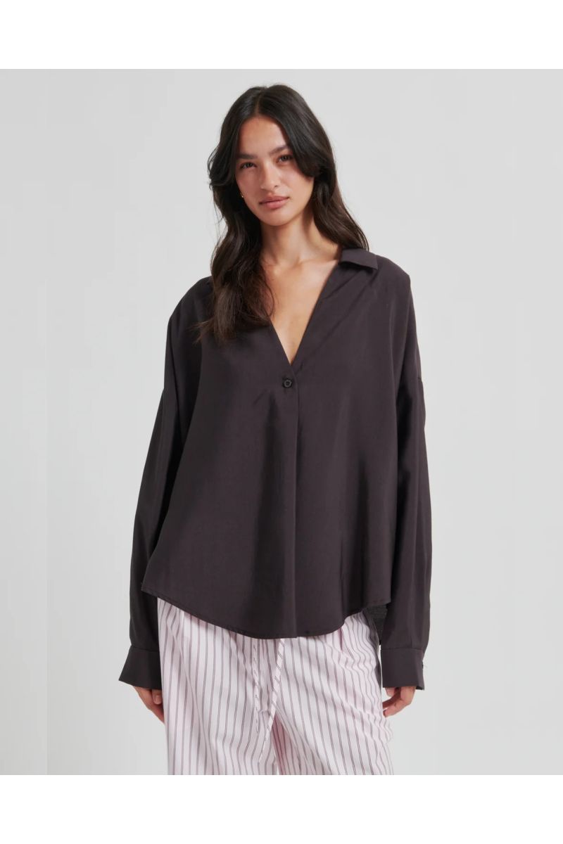 Second Female Timeline Blouse Chocolate Torte