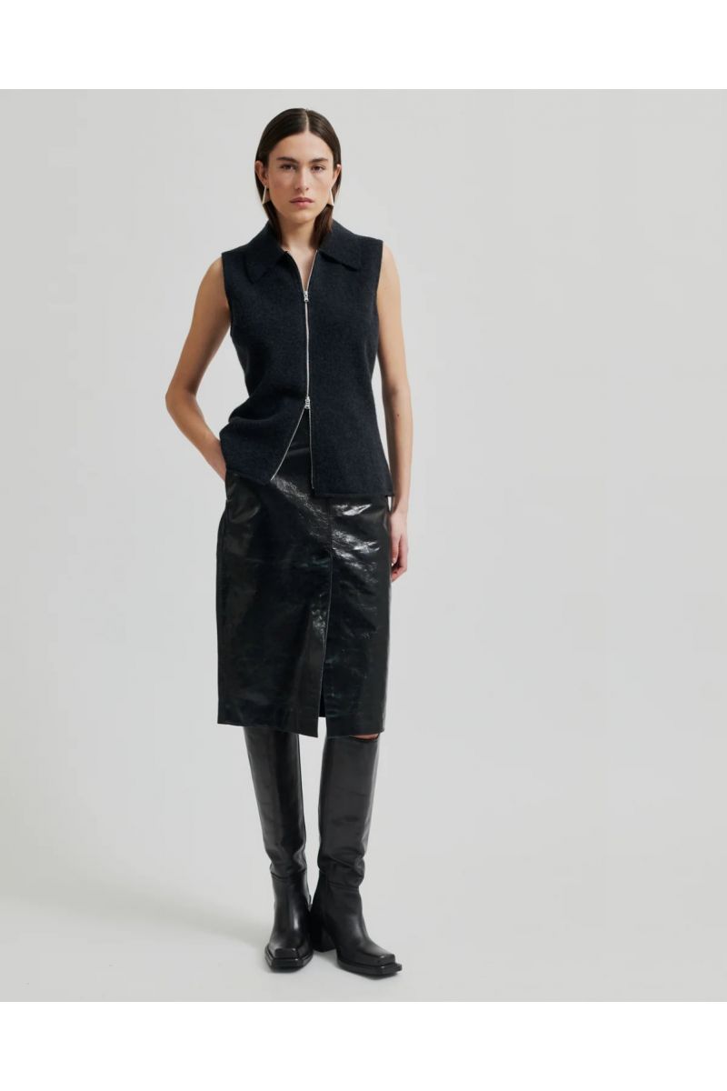 Second Female Queens Leather Skirt
