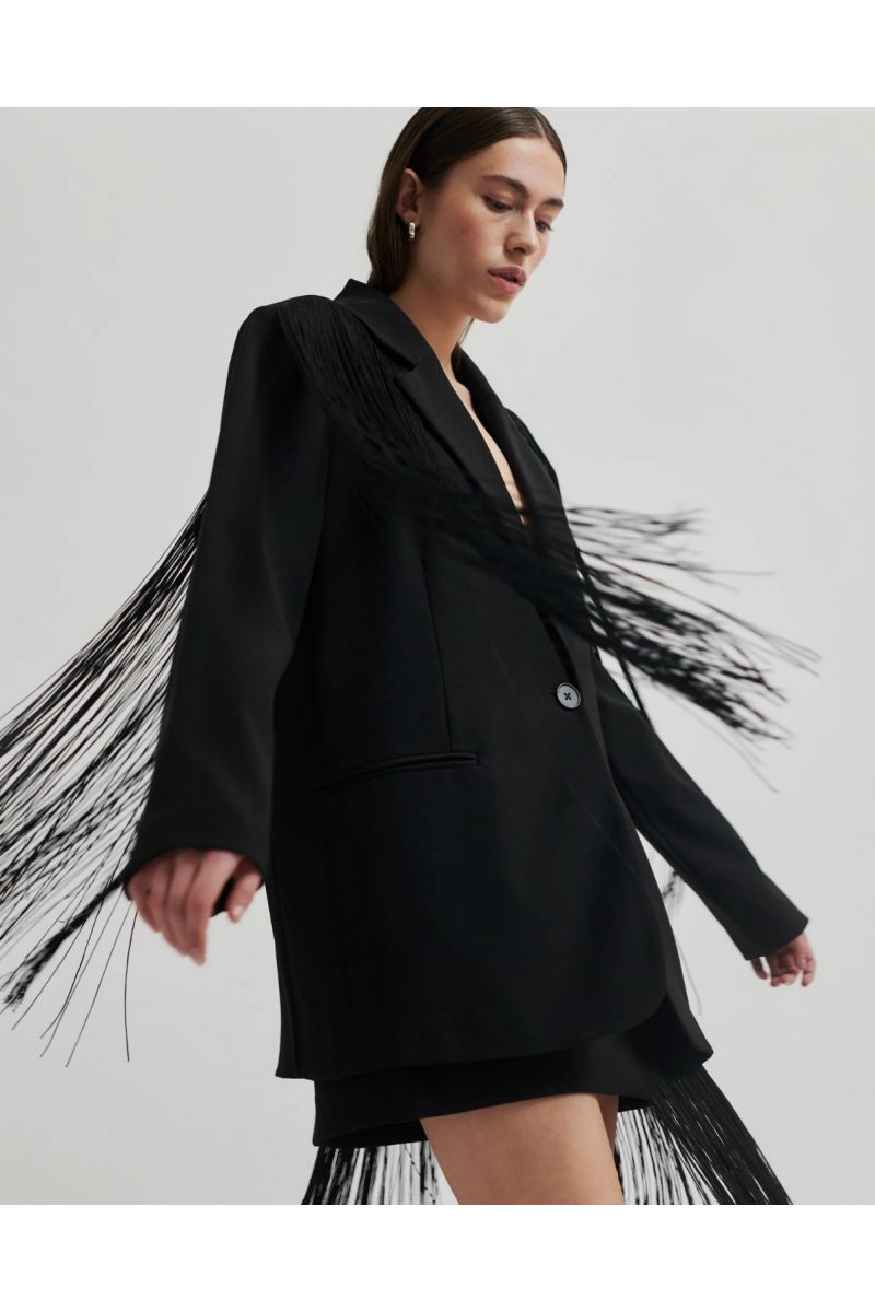Second Female Frullo Blazer Black