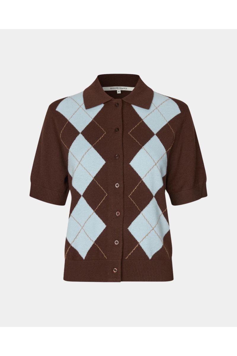 Second Female Shailene Knit Cardigan Demitasse
