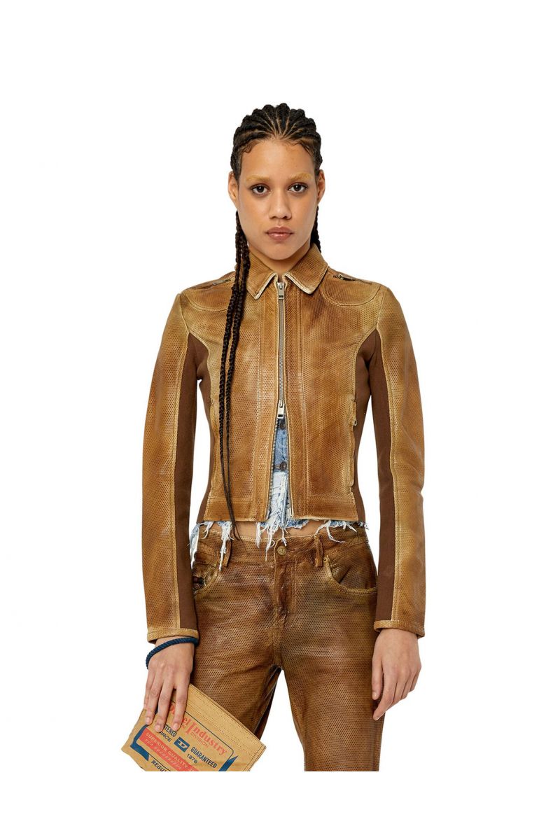 Diesel Jacket L-Tafy Brown