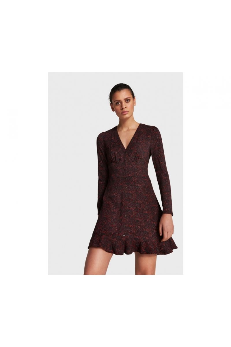 Alix The Label Mini Print Dress