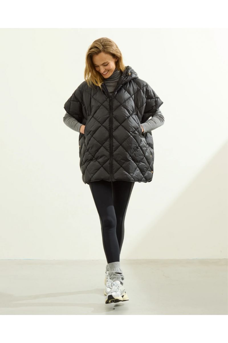Deblon Carice Cape Black-O.S