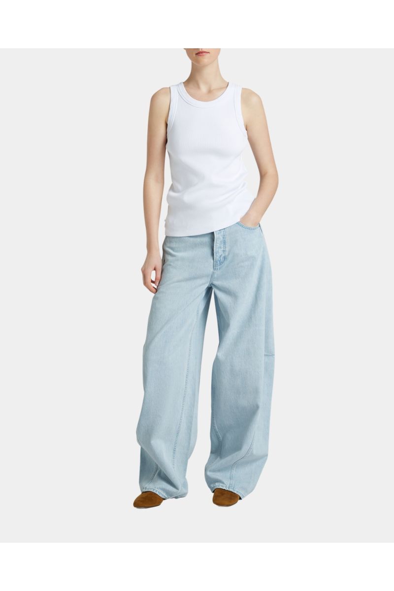 Denham Maki RSLI Barrel Jeans Light Blue
