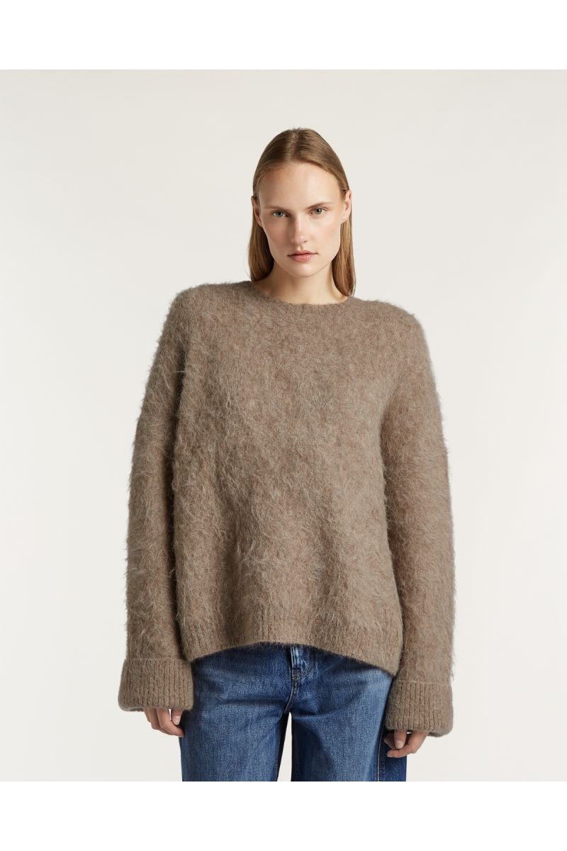 Denham Mikie Knit Brown 