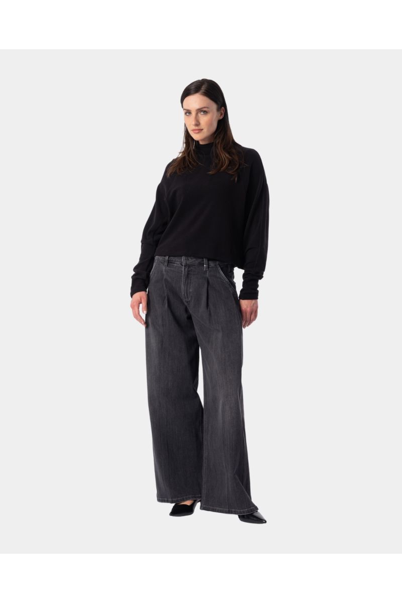Elias Rumelis Kana Mouse Grey wide leg jeans