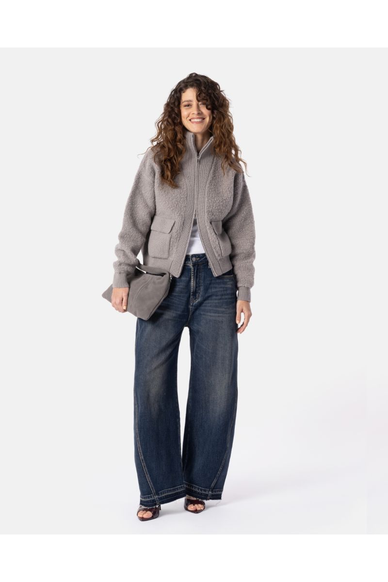 Elias Rumelis Noralie Barbuda Blue barrel jeans
