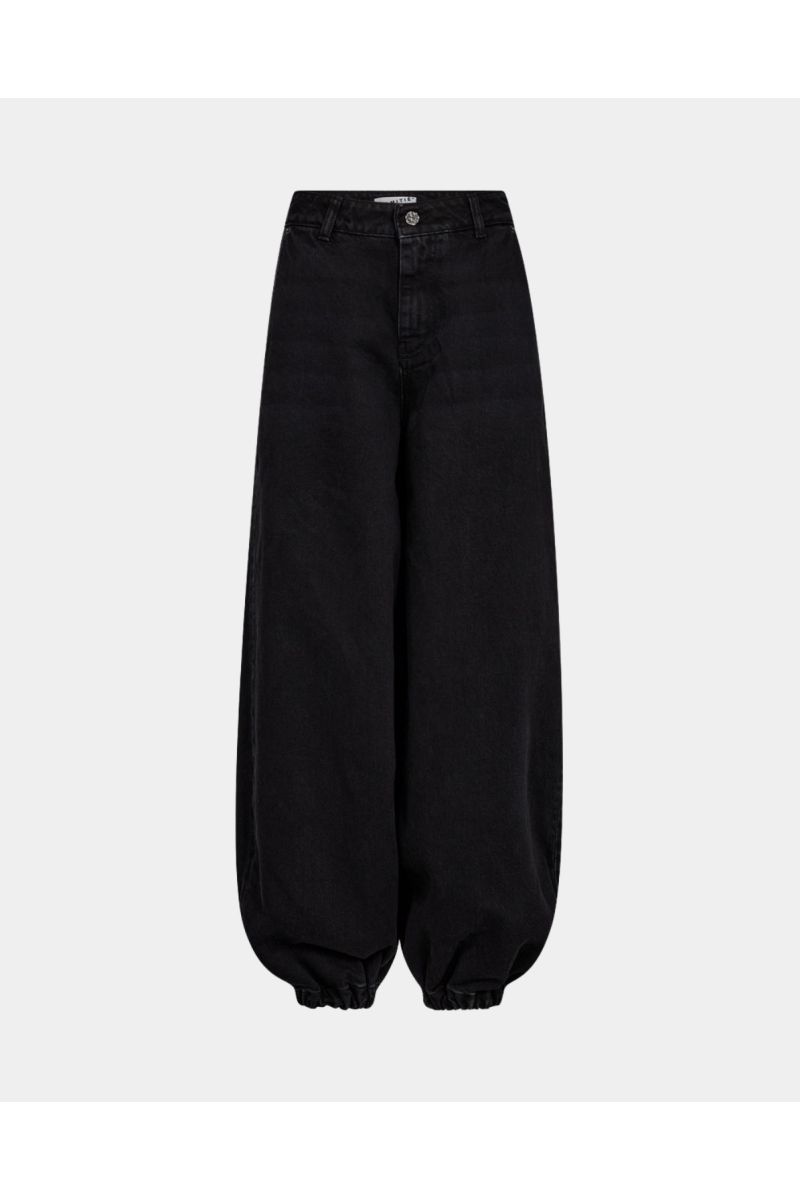 Haute L'amite Denim Harem Pant Black Jeans