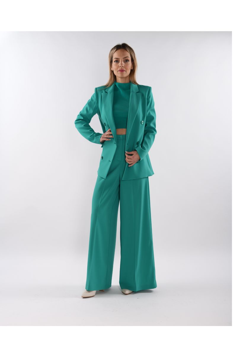 Patrizia Pepe 8P0504/A6F5 Pantalon Illusion Green