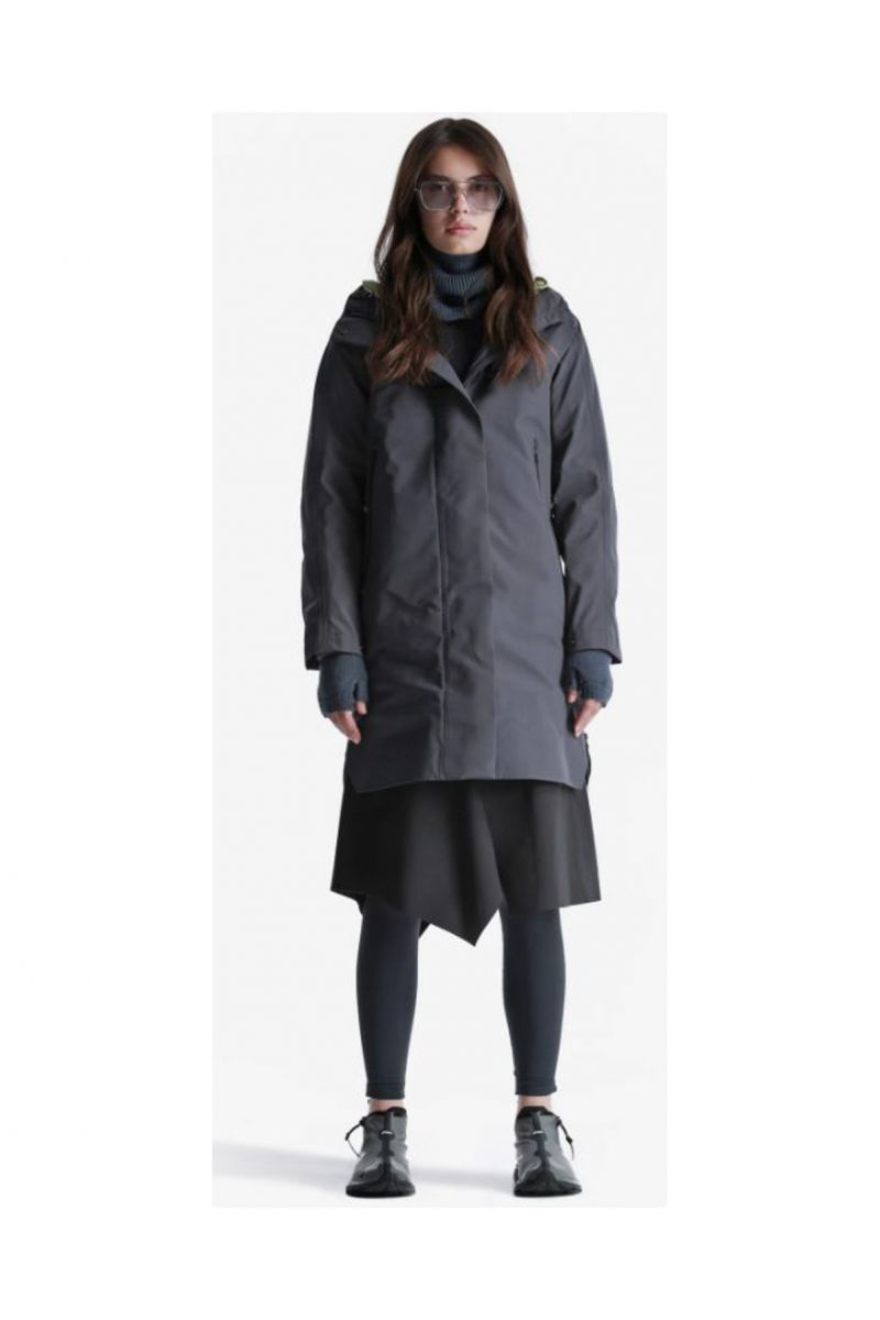 Krakatau Liner Parka QW344-2 Planck Dark Grey