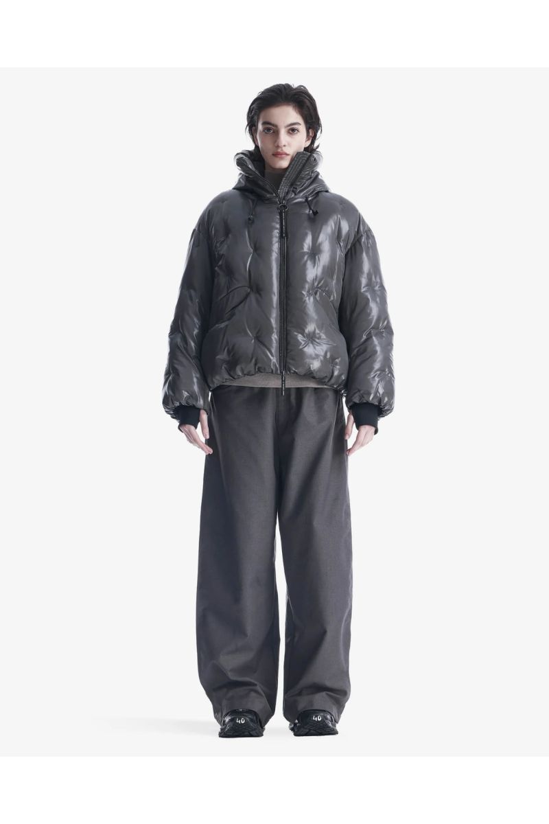 Krakatau TORRCA Quilted Jacket Dark Grey Qw506