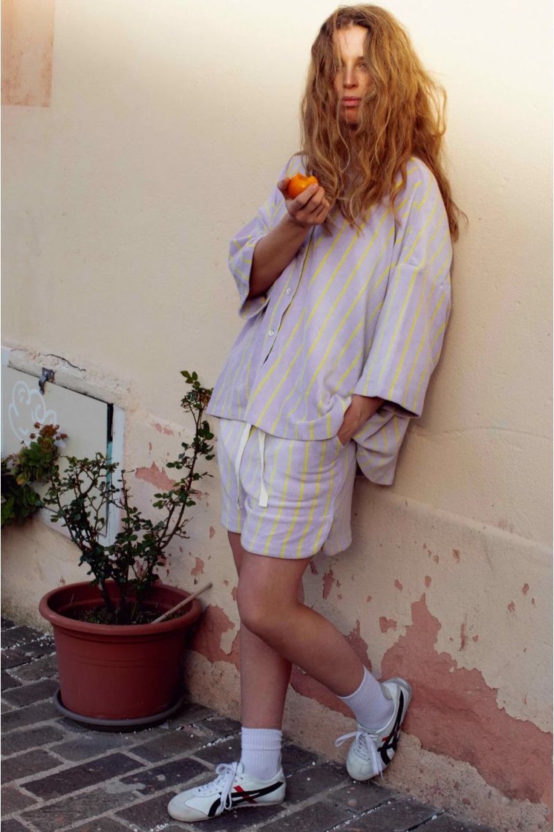 Bongusta Naram Oversized Shirt Lilac&Neon-O.S