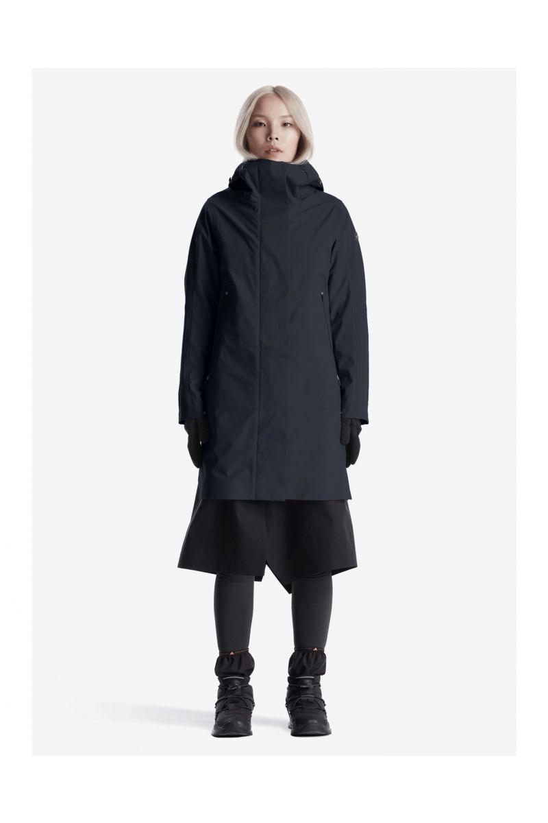 Krakatau Liner Parka Qw427  black