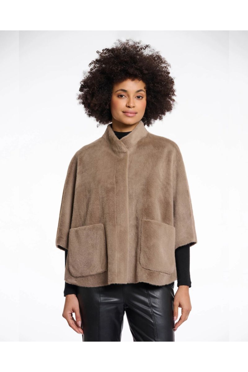 Rino&Pelle Dewi Cape Jas Toffee