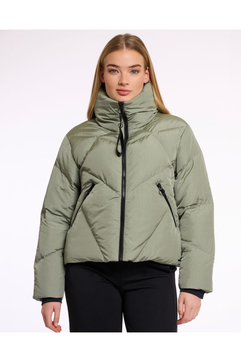 Rino&Pelle Lux Padded Jacket Green Ash