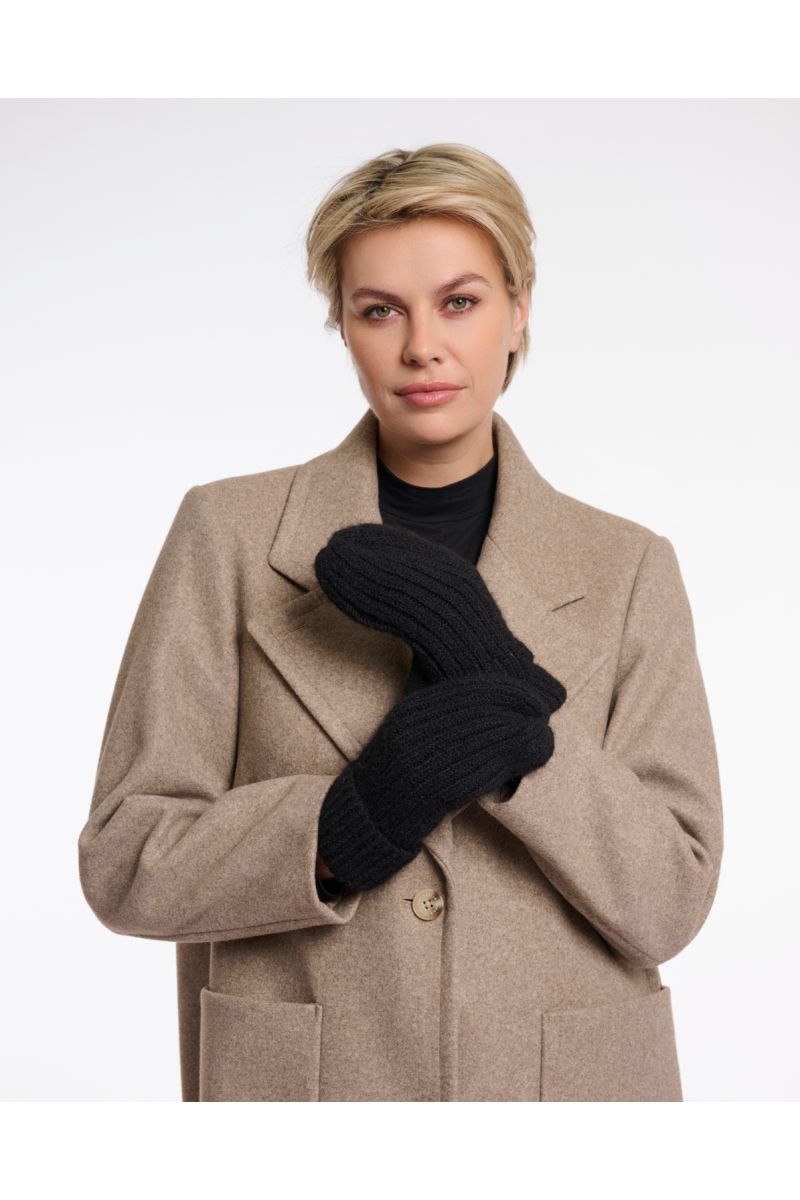 Rino & Pelle Gunnar handschoenen zwart -O.S